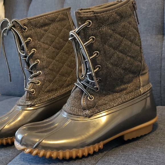 Madden Girl NYC Duck Boots - Picture 2 of 6